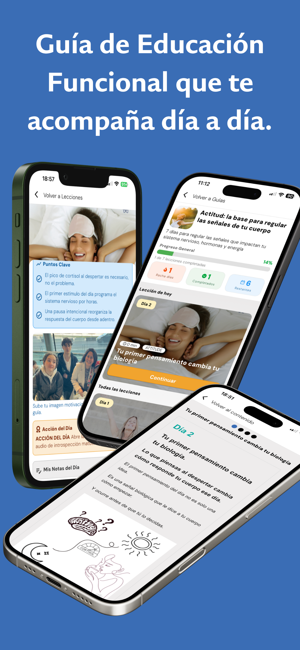 Healthfoodness App daily guide